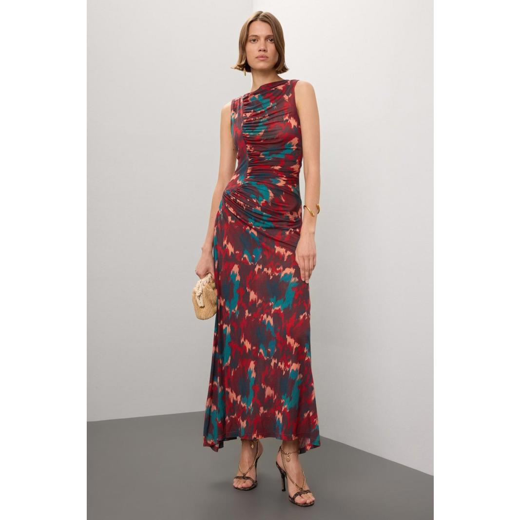 Ulla Johnson Livia Red Dress Size M With Small Holes